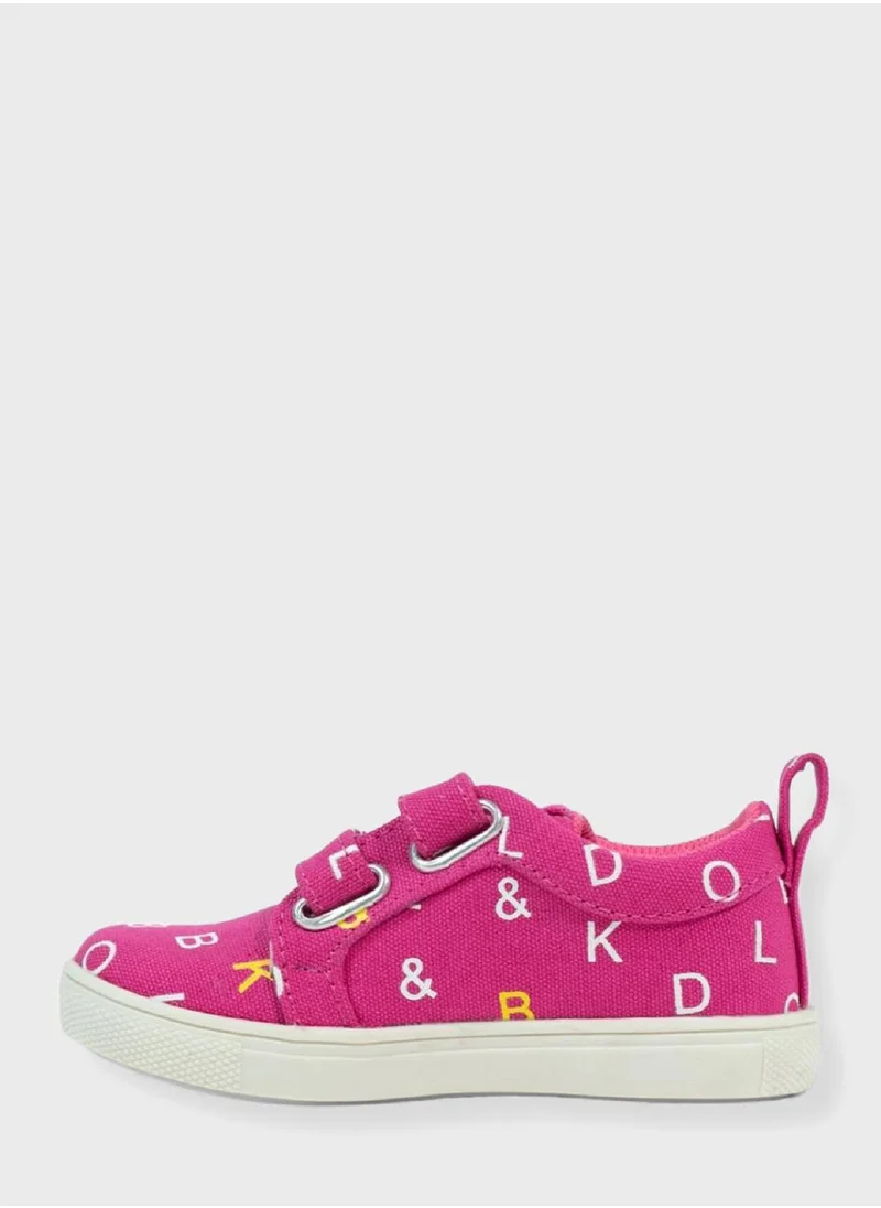 BOLD&KO Kids Signature Velcro Sneakers