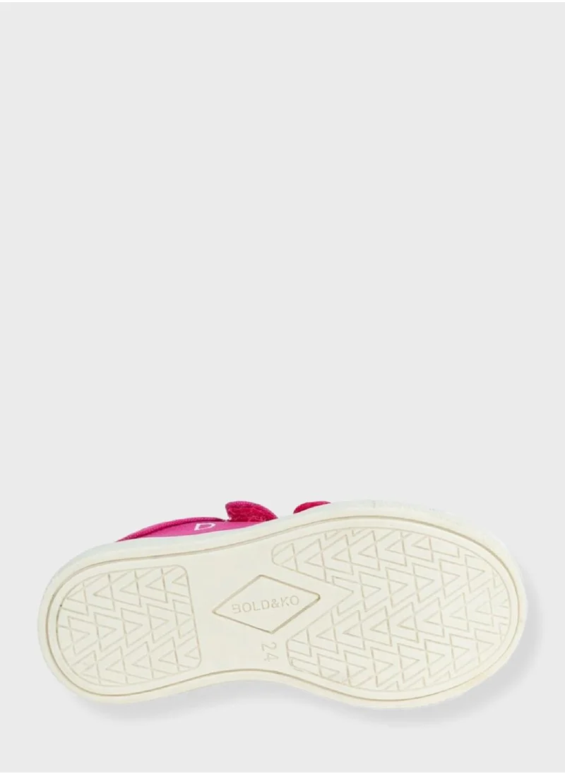 BOLD&KO Kids Signature Velcro Sneakers