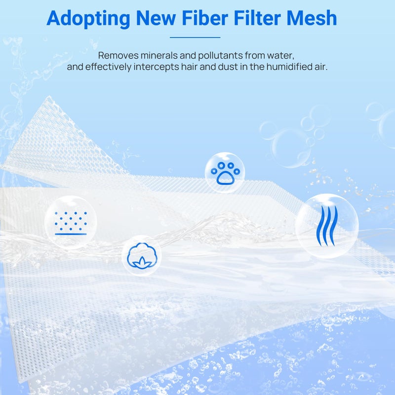 Nishcon Wf2 Humidifier Filter Replacement For Vicks V3500 V3100 V3600 V3900 V3700 Vev320 & Kaz 3020 Cool Mist Humidifiers Pack Of 4 - Image 5