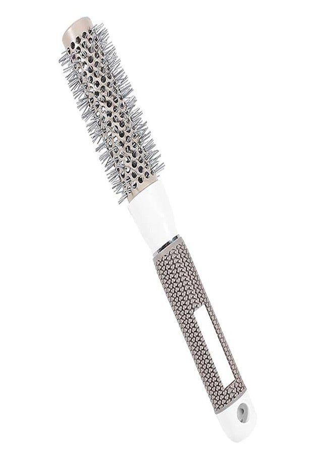 URBAN BOX Professional Ceramic Ionic Round Hair Brush With Natural Boar Bristle For Blow Drying, Styling, Curling And Shine (25 MM) - Image 1