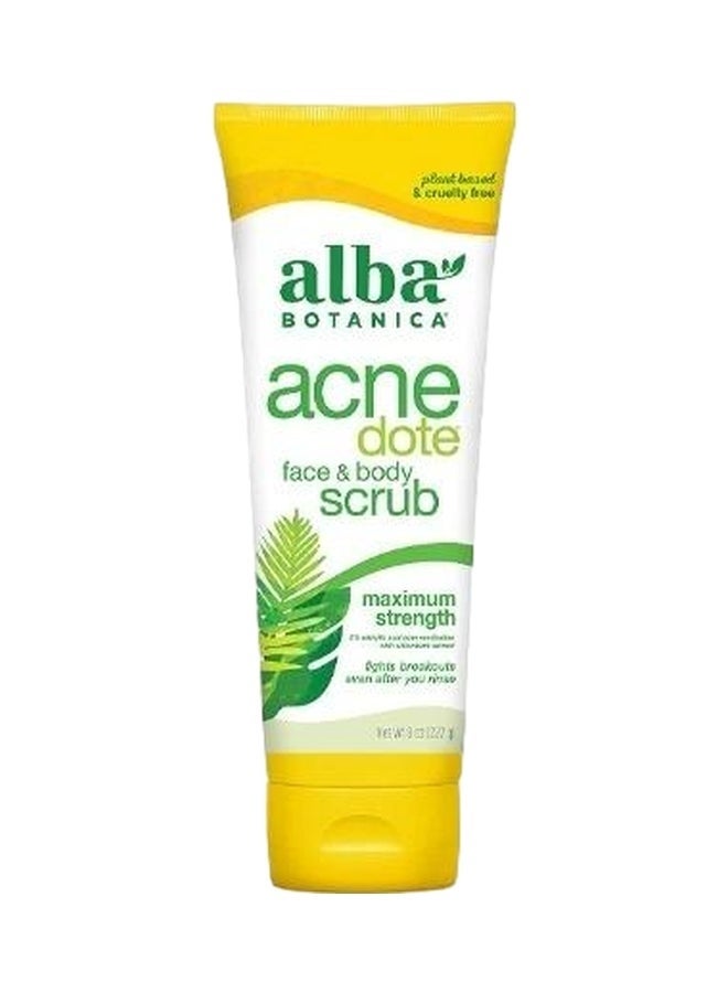 Alba Acnedote Face & Body Scrub