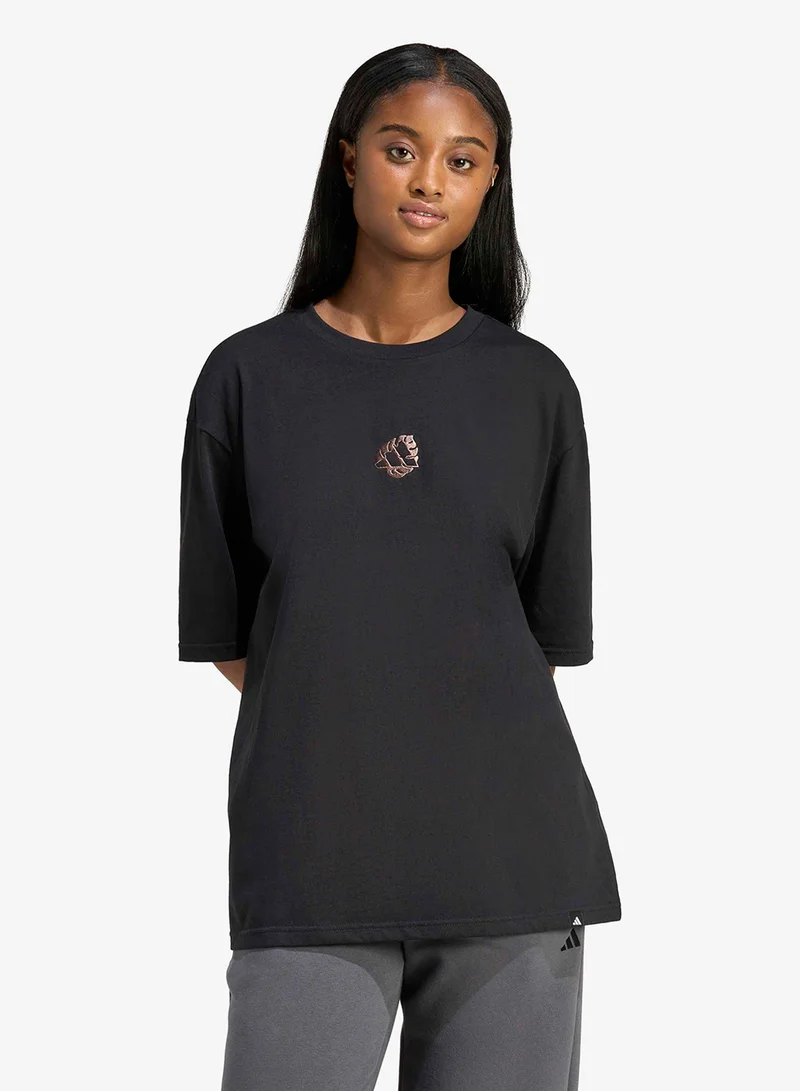 Adidas Animal Oversized Graphic T-Shirt