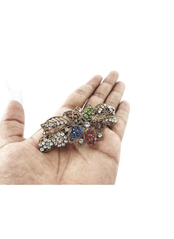 DHAVESAI - Dhavesai m.a.e multi design hair clips,hair accessories for girls and women small size pack of 3 (multi colour and design as per availability) - Image 1