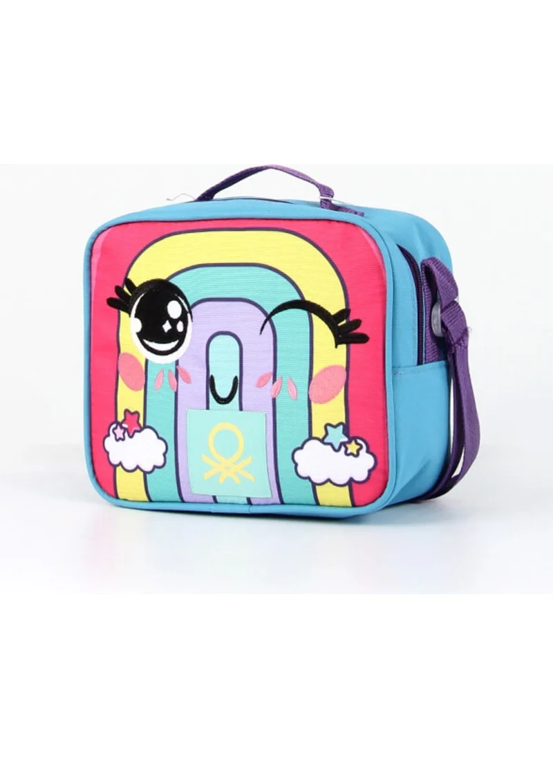 Benetton Rainbow Kindergarten Bag Set (Bag + Lunch + Pencil Case + Water Bottle)