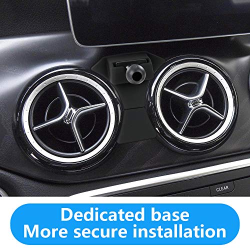 musttrue LUNQIN Car Phone Holder for Mercedes Benz GLA-Class 2015-2020 GLA250 GLA45 and CLA-Class 2014-2019 CLA250 CLA45 Auto Interior Accessories Best Cell Phones Mount Cellphone Mobile Cradle Charging Stand - Image 4