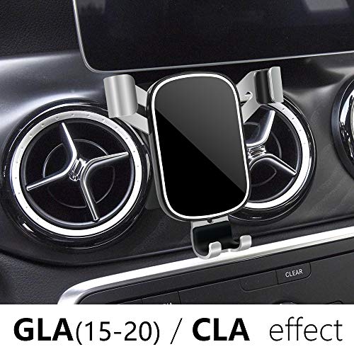 musttrue LUNQIN Car Phone Holder for Mercedes Benz GLA-Class 2015-2020 GLA250 GLA45 and CLA-Class 2014-2019 CLA250 CLA45 Auto Interior Accessories Best Cell Phones Mount Cellphone Mobile Cradle Charging Stand - Image 2