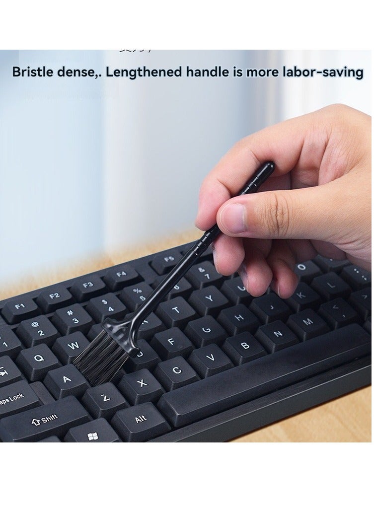 10 In 1 Multifunctional Computer Cleaning Brush Set Keyboard Key Gap Cleaner Dust Removal Soft Brush Tool Headphone Brush Tool  - Image 5