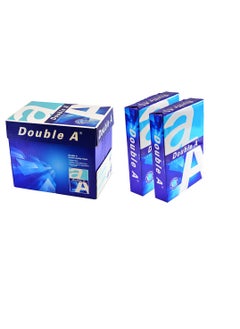 Double a paper Double A A4 80gsm White Premium Paper - Box of 2500 Sheets-5 REEMS -A4 sheets  - Image 1