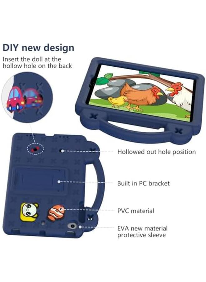 erorex Kids Case Compatible With Ipad Mini 5 4 3 2 1 (7.9") Shockproof Lightweight Eva Protective Sleeves With Stand And Handle For 7.9 Inch Ipad Mini 5Th 4Th 3Rd 2Nd 1St Generation Navy Blue  - Image 5