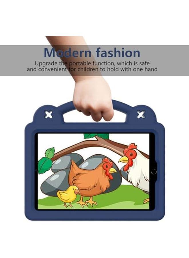 erorex Kids Case Compatible With Ipad Mini 5 4 3 2 1 (7.9") Shockproof Lightweight Eva Protective Sleeves With Stand And Handle For 7.9 Inch Ipad Mini 5Th 4Th 3Rd 2Nd 1St Generation Navy Blue  - Image 4