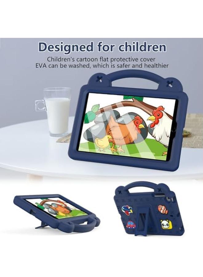 erorex Kids Case Compatible With Ipad Mini 5 4 3 2 1 (7.9") Shockproof Lightweight Eva Protective Sleeves With Stand And Handle For 7.9 Inch Ipad Mini 5Th 4Th 3Rd 2Nd 1St Generation Navy Blue  - Image 3