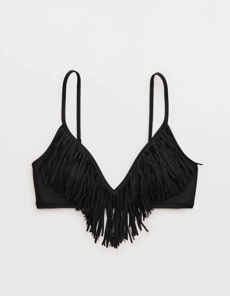 Aerie  Aerie Skinny Strap Voop Bikini Top for Women | Best Price UAE