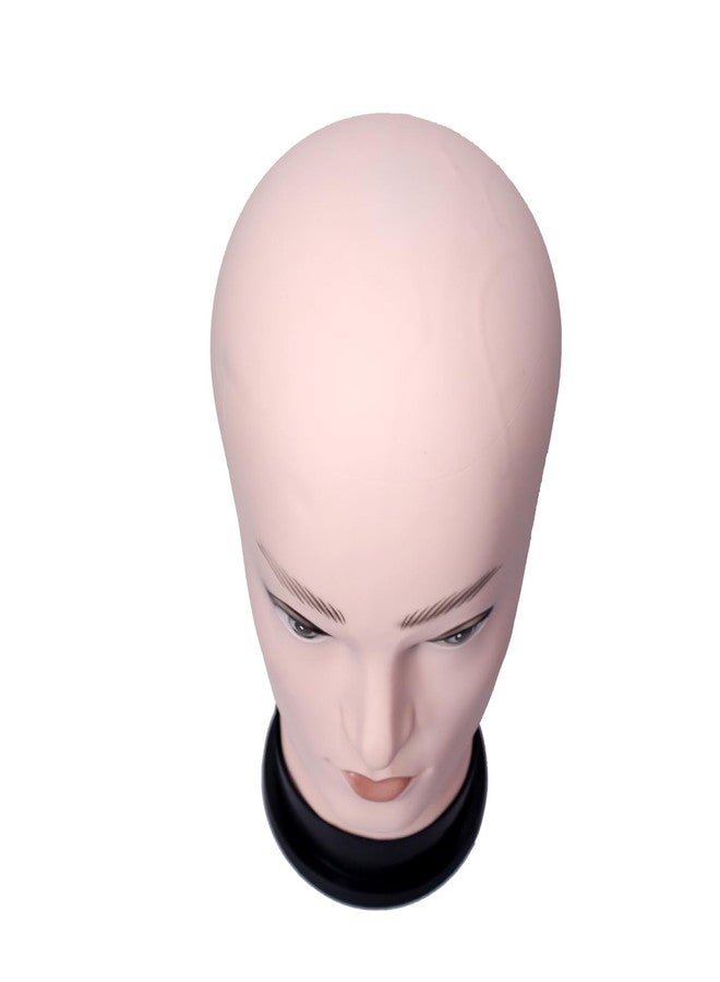 KAVIN Bald Head Dummy / Display Mannequin / Cosmetology Mannequin And Presentation face Skin Colour For Cosmetology Students Pack Of 1 - Image 4