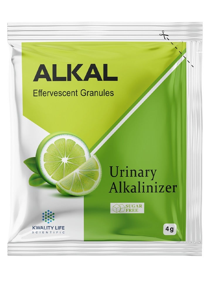Kwality Alkal Effervescent Granules Urinary Alkalinizer 10 Sachets - Image 2