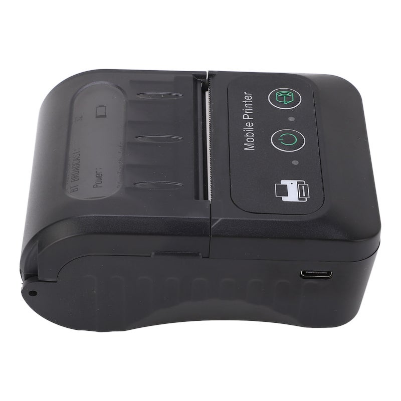 58mm Portable Mini Thermal QR Code Printer 2in Cordless USB Receipt Ticket Thermal Printer for Android - Image 1