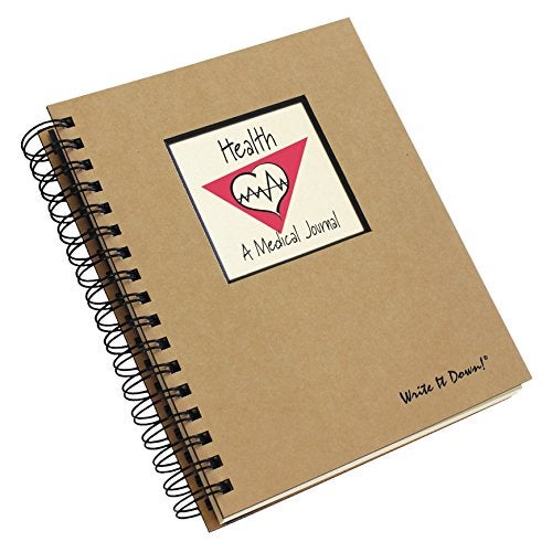 Write it Down series by Journals Unlimited, Guided Journal, Health, A Medical Journal, Full-size 7.5"x 9", Kraft Hard Cover, Made in USA - Image 3