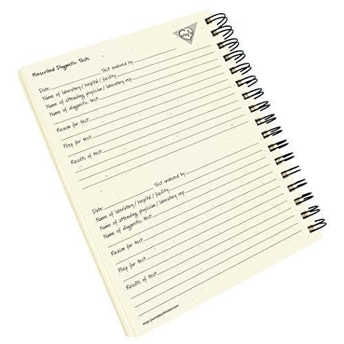 Write it Down series by Journals Unlimited, Guided Journal, Health, A Medical Journal, Full-size 7.5"x 9", Kraft Hard Cover, Made in USA - Image 5