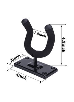 Megarya Guitar hanger for Electric Acoustic and Bass Guitars … (4PCS)  - Image 4