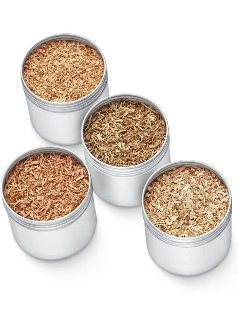 Breville Classic Smokehouse Wood Chip Kit for Smoking Gun , 4 Piece, Hickory, Mesquite, Applewood, and Cherrywood  - Image 2