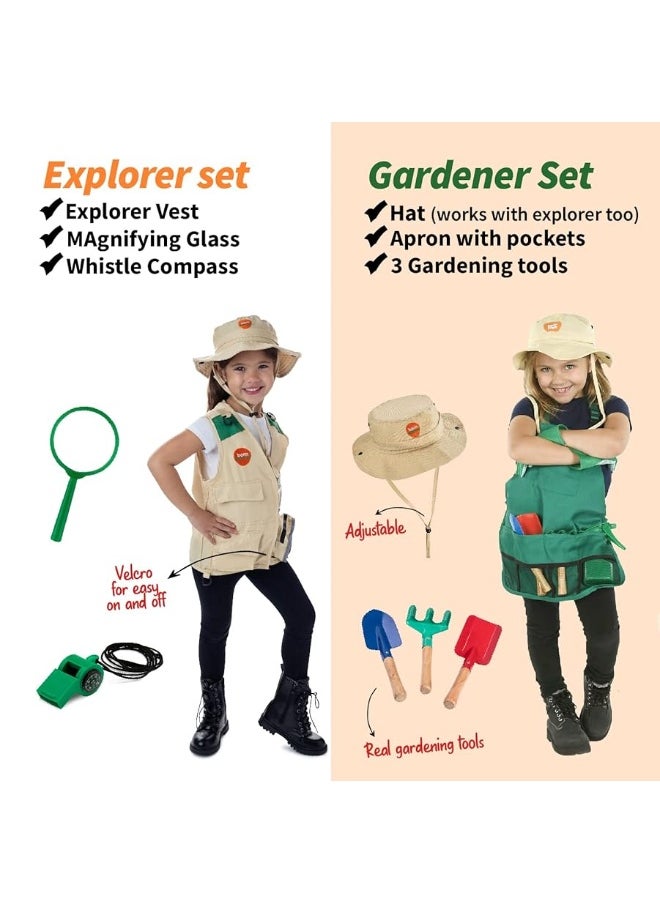 Born Toys Born Toys Dress Up  Pretend Play Kids Costumes Set Ages 37 Washable Kids Dress Up Clothes for Play  - Image 1