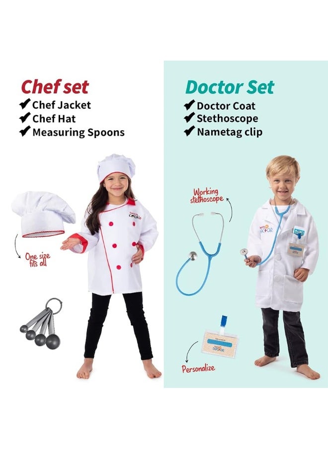 Born Toys Born Toys Dress Up  Pretend Play Kids Costumes Set Ages 37 Washable Kids Dress Up Clothes for Play  - Image 5