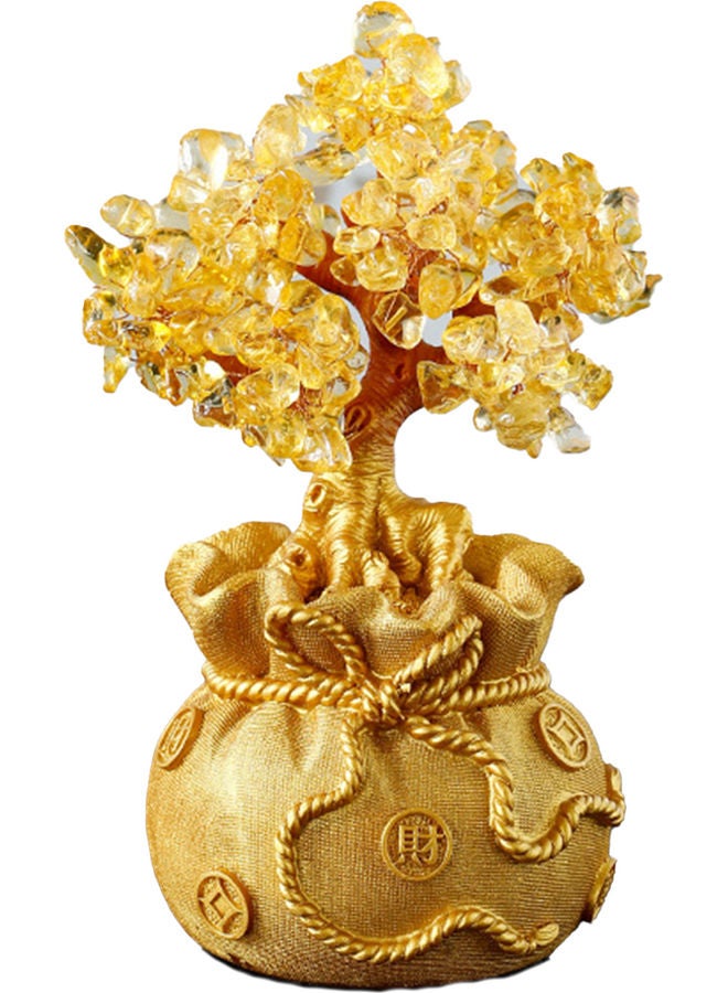 Artificial Money Tree Yellow - Image 1