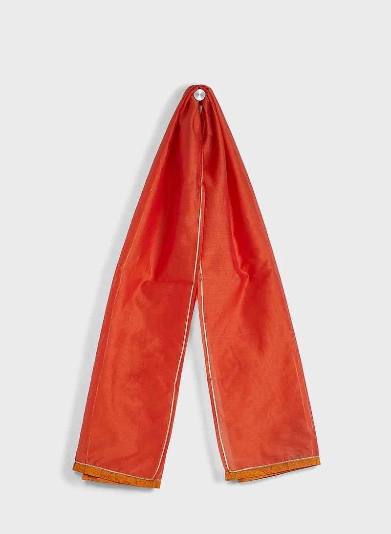 Fabindia Kids Lehenga Choli Dupatta Set
