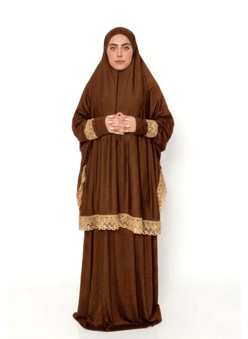 Two Piece Islamic prayer dress for women -Prayer Clothes Abaya For women -Umrah essentials for women -Prayer dress women