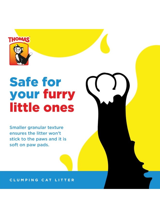 Thomas Clumping Cat Litter 5kg Natural Mineral Based Highly Absorbent - Image 5