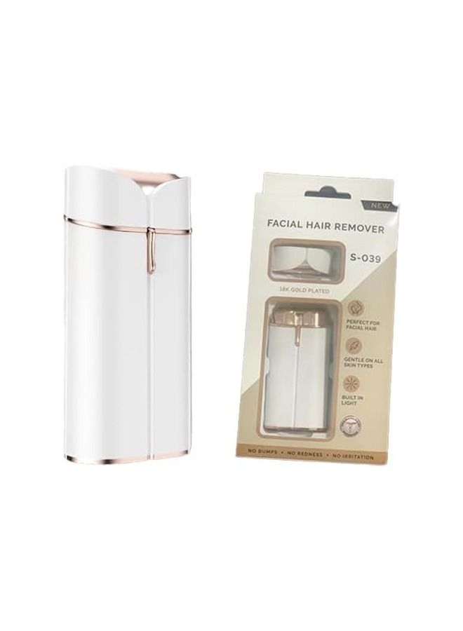 مزيل شعر الوجه للنساء بدون ألم مزيل شعر للوجه ، جهاز حلاقة كهربائية للوجه - Image 2