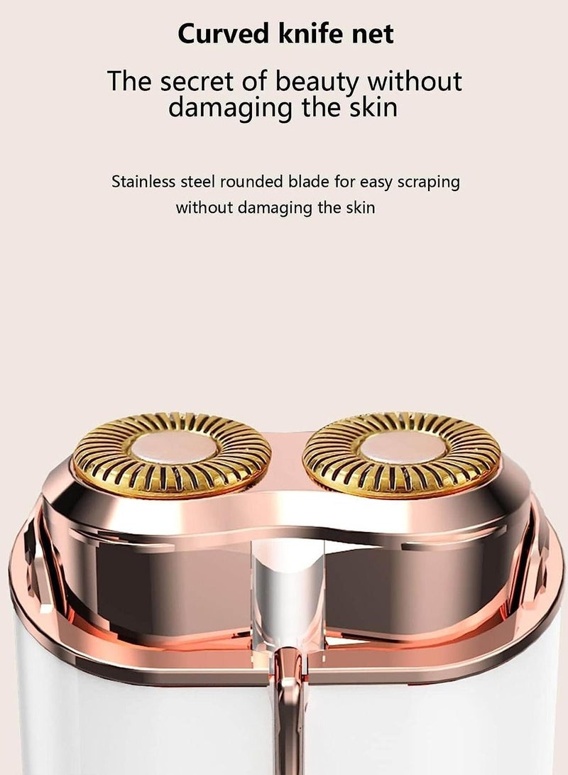مزيل شعر الوجه للنساء بدون ألم مزيل شعر للوجه ، جهاز حلاقة كهربائية للوجه - Image 4