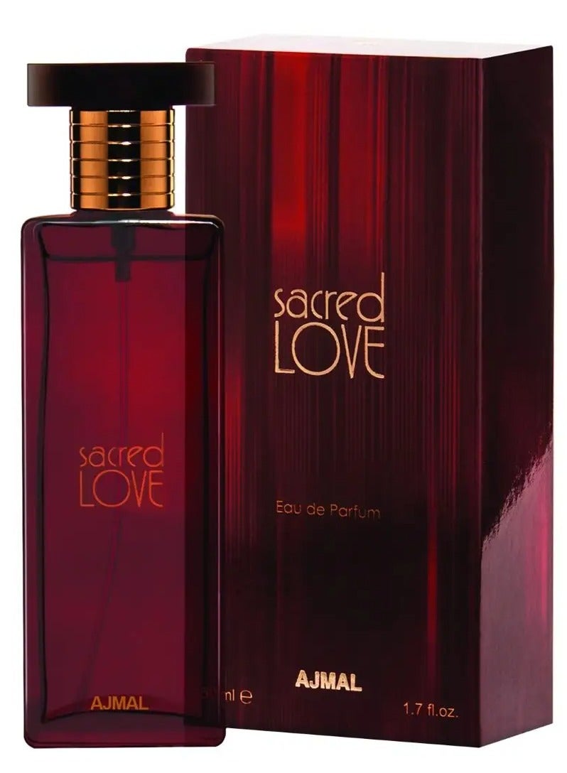 اجمل ماء عطر ساكريد لاف 50ملليلتر - Image 1