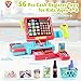 PLAY Kids Cash Register Toy Supermarket with Register Pretend Play Calculator Register Toys with ScannerMicrophoneCredit CardConveyorsCansDrinkPlay Money Cash Register for Kids Ages 3 - Image 4