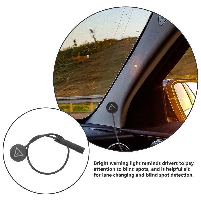 1 Pair Car Blind Spot Monitoring Light Driving Assistance Sensor Monitoring Light For 1 Car - Image 4