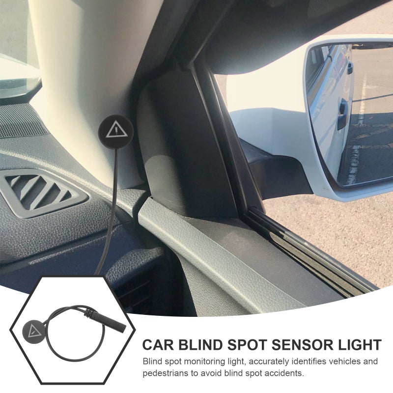 1 Pair Car Blind Spot Monitoring Light Driving Assistance Sensor Monitoring Light For 1 Car - Image 5
