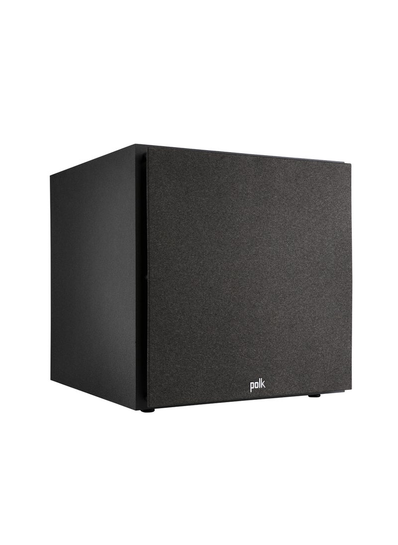 Polk Audio - Polk Monitor XT12 Powered Subwoofer - 12" Dynamic Balanced Woofer & 100W Dolby Atmos & DTS:X Compatible - Image 1