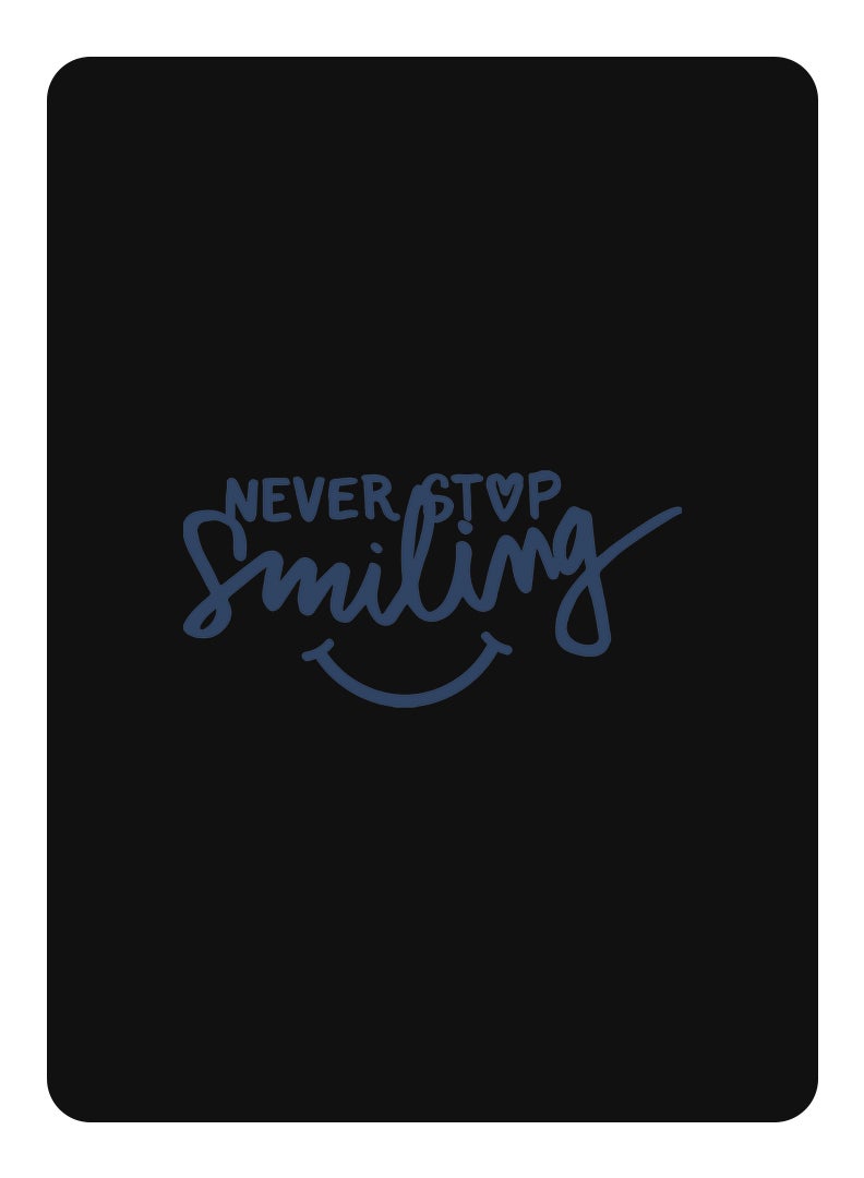 Theodor Protective Flip Case For Samsung Galaxy Tab A8 10.5 (2021) With Trifold Stand Auto Wake Sleep Shockproof Cover Never Stop Smilling - Image 1