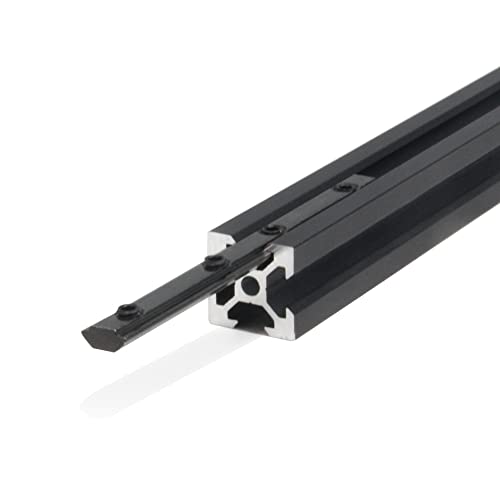 Befenybay 10PCS Black Straight Line Inside Connector Joint Bracket Length 3.9 Inch with M5 Screws for 6mm T Slot Aluminum Extrusion Profile 2020 Series - Image 5