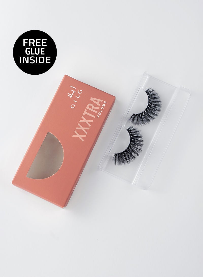 Aila XXXTRA Volume False Eyelashes Intense Volume Black Bundle - Image 2
