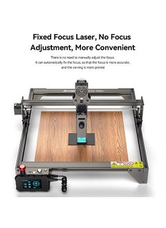 S10 Pro CNC Desktop DIY Laser Engraving Cutting Machine with 410x400mm Engraving Area Fixed-Focus Ultra-thin Laser High-Energy with Eye Protection Quick Assembly Aluminum Alloy Structure