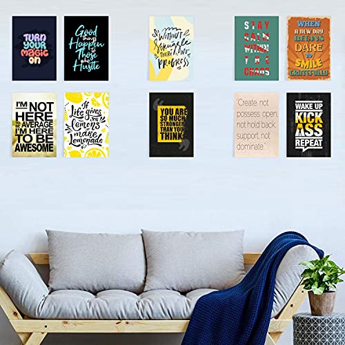 PAPER PLANE DESIGN Quote and Motivational Poster Set of 10 (Size 45 x 30 cm) d803 - Image 5