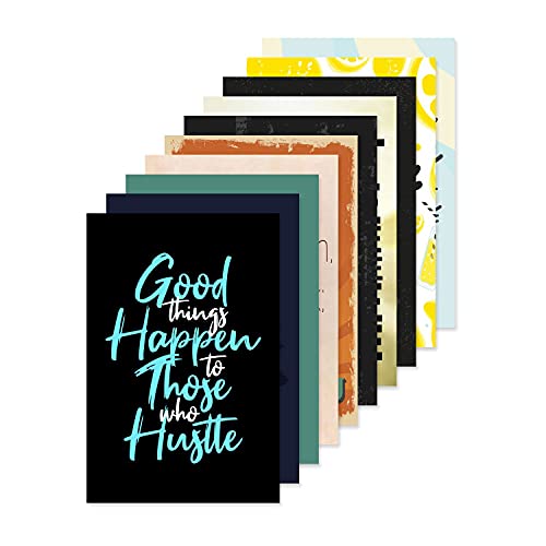 PAPER PLANE DESIGN Quote and Motivational Poster Set of 10 (Size 45 x 30 cm) d803 - Image 1