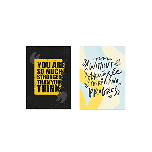 PAPER PLANE DESIGN Quote and Motivational Poster Set of 10 (Size 45 x 30 cm) d803 - Image 4