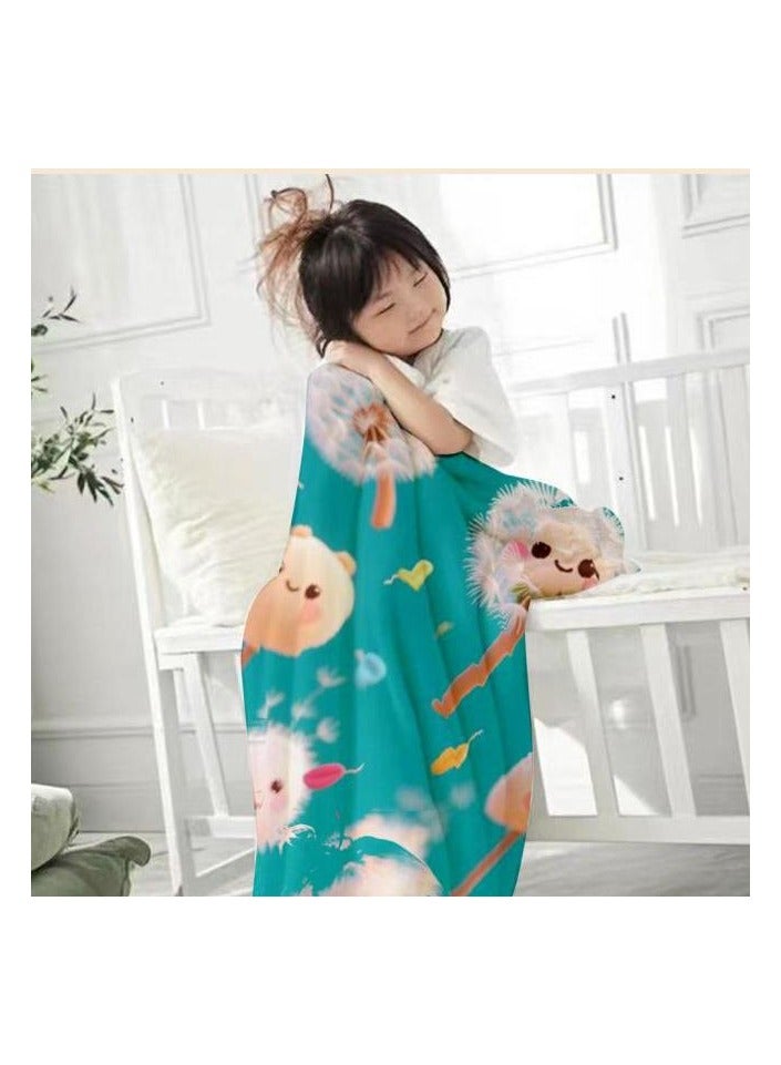 general Flannel thin blanket (warm and comfortable, suitable for sleep, gaming, dust removal and sandproof) 150cm*200cm - 1166 - Image 4