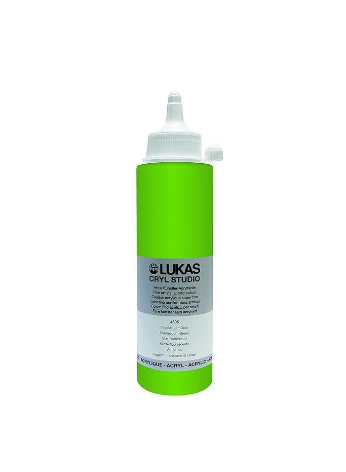 LUKAS CRYL STUDIO 250ML FLUORESCENT GREEN