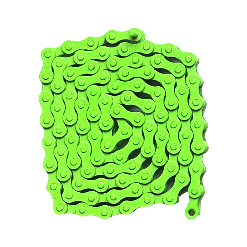 Generic Colorful Fixed-Gear Bike Chain 94-Link Road Cycling Green