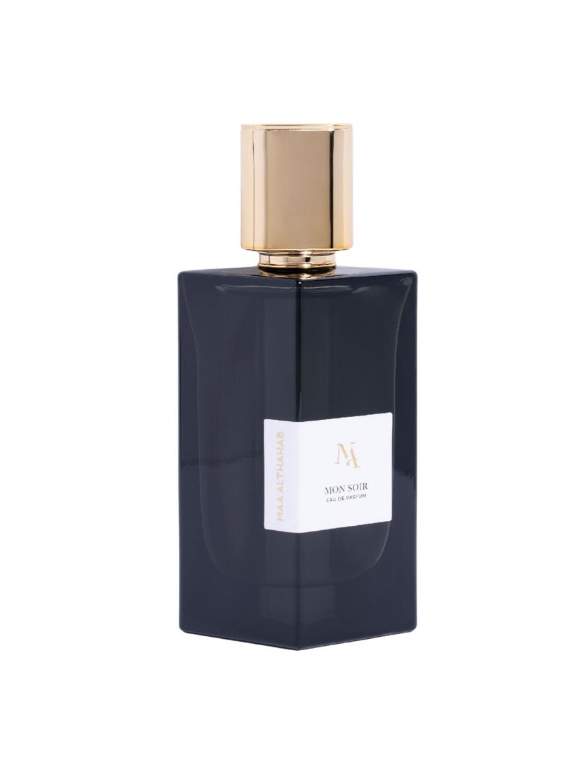 MAA ALTHAHAB Mon Soir EDP | Long-Lasting & Elegant Evening Scent | 75 ML | For Women Who Embrace Sophistication & Mystery - Image 1