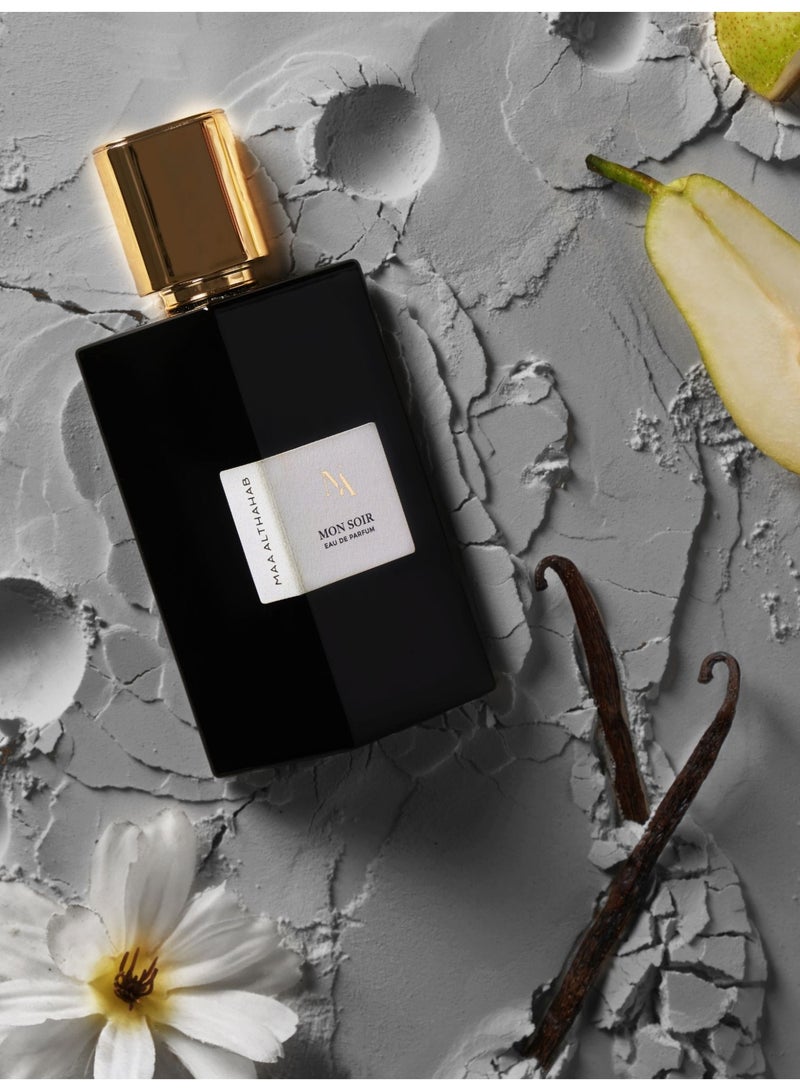 ماء الذهب  |مون سوار | أو دو بارفان | عطر مسائي ثابت يدوم طويلاً وبرائحة أنيقة | 75 مل | للنساء اللواتي يجسدن الرقي والغموض - Image 3