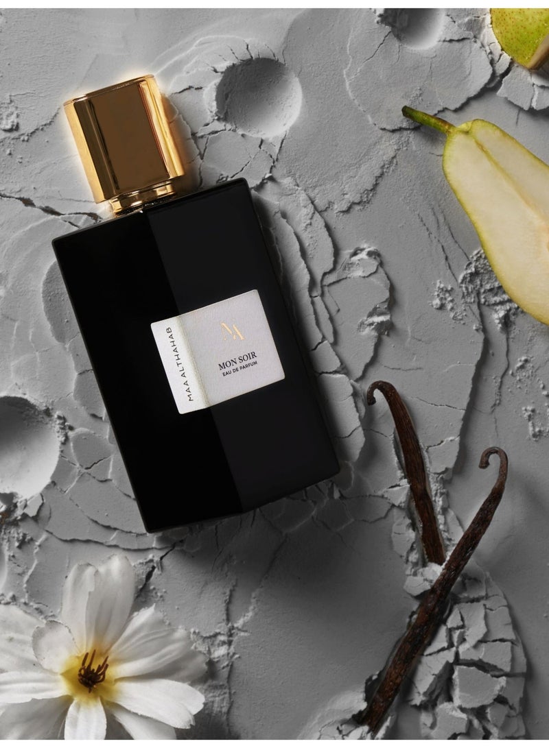 ماء الذهب  |مون سوار | أو دو بارفان | عطر مسائي ثابت يدوم طويلاً وبرائحة أنيقة | 75 مل | للنساء اللواتي يجسدن الرقي والغموض - Image 4
