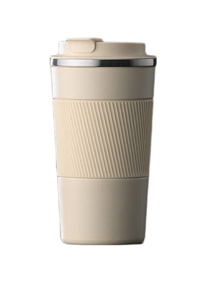 Vanow Insulated Mug Coffee Cup With Ceramic Inner Liner, Portable For Men And Women Students, Car-Mounted, Customizable Engraving For Annual Meetings, Water Cup - Image 2